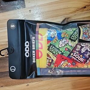 ODD Boxer briefs Warheads candy theme Small